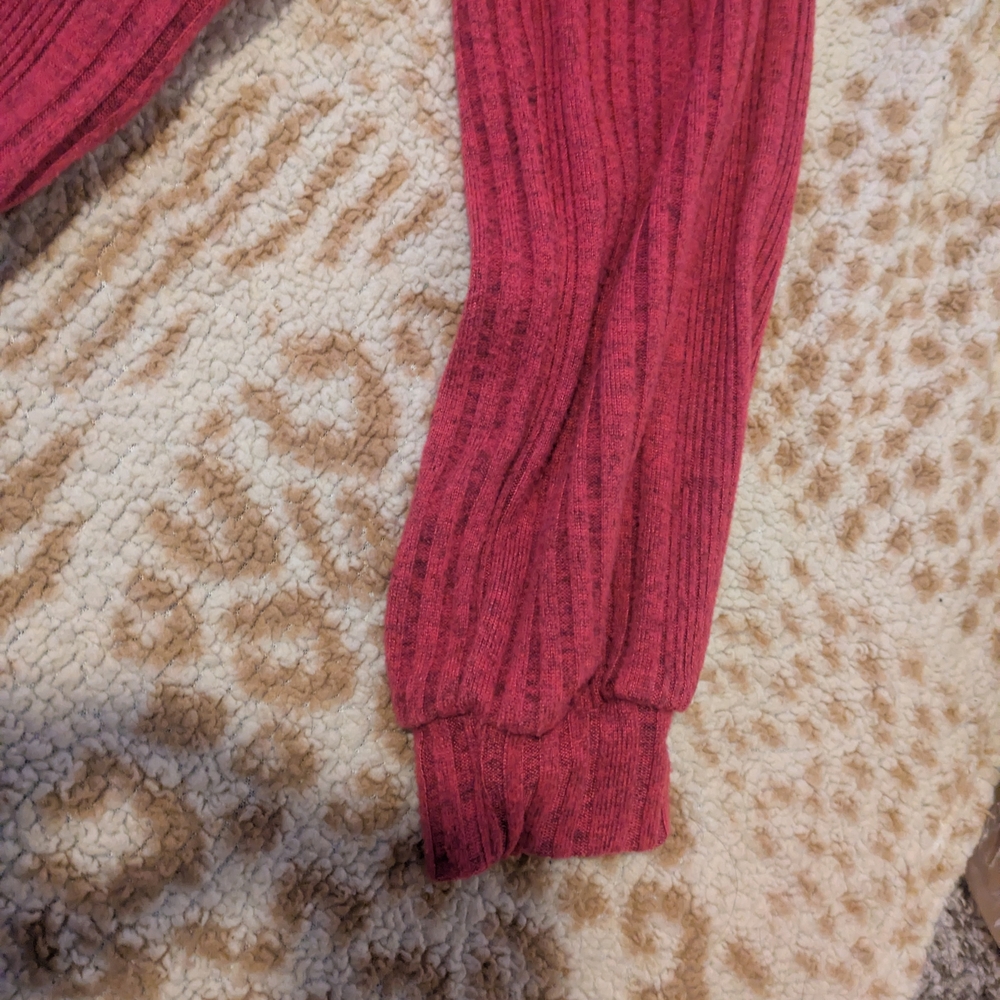 MagentPearl Embellished Ribbed Knit Sweater | Soft Girl • Coquette • Cozy Chic - Picture 7 of 7